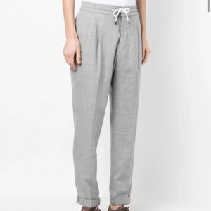 Brunello Cucinelli wool blended long pants for men